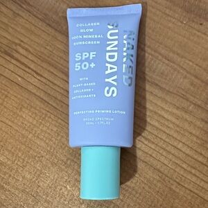 NAKED SUNDAYS SPF50+ COLLAGEN GLOW
100% MINERAL SUNSCREEN ☀️ BRAND NEW!